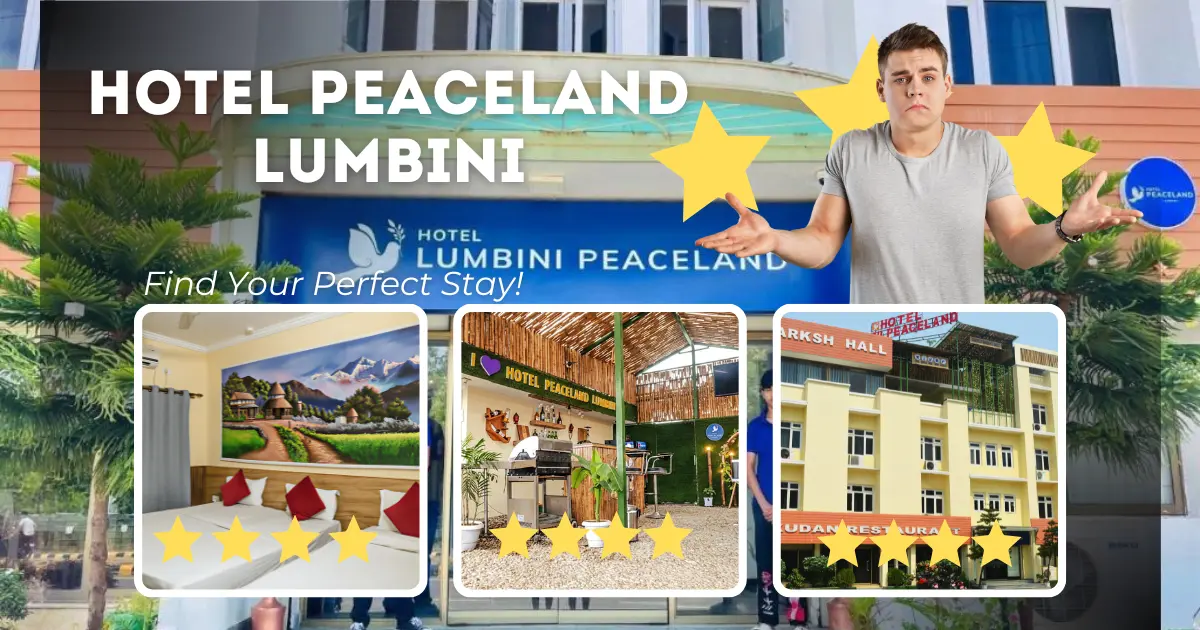 Hotel Peaceland Lumbini  | Best Hotel Near Lumbini Temple with Rooftop Restaurant